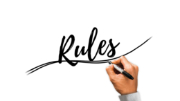 hand, write, rule