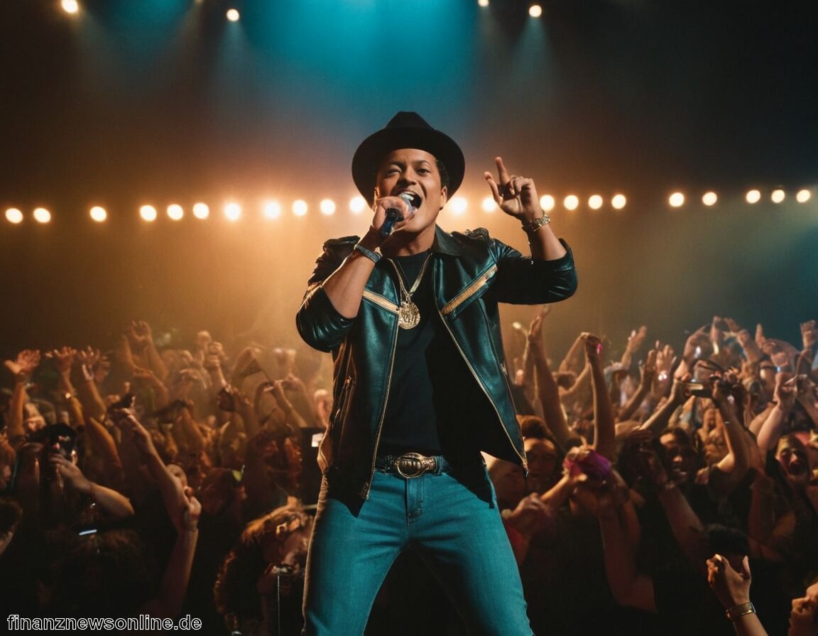 Einnahmequellen aus Musik und Tourneen - Bruno Mars' Vermögen: Fakten und Zahlen im Überblick